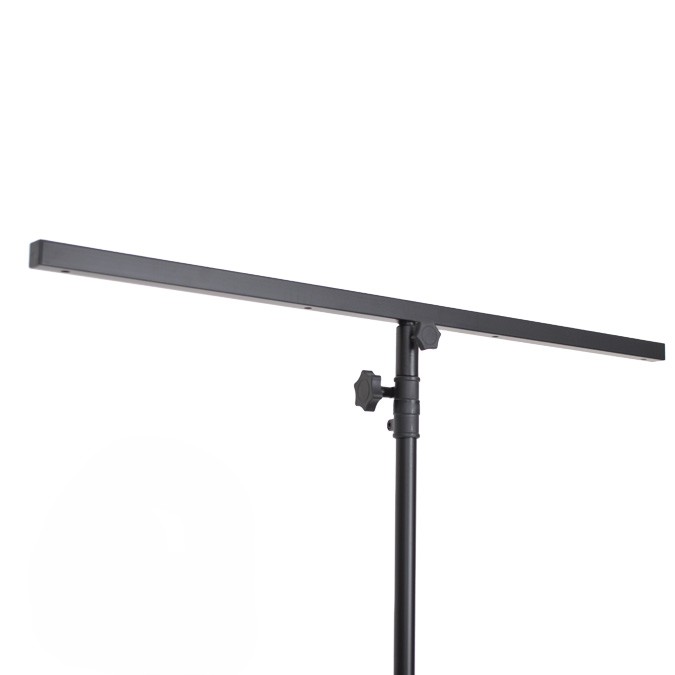 PEDESTAL PARA LUCES SOUNDKING, BASE TIPO TRIPIÉ, COLOR NEGRO