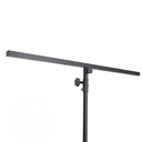 PEDESTAL PARA LUCES SOUNDKING, BASE TIPO TRIPIÉ, COLOR NEGRO