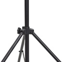 PEDESTAL PARA LUCES SOUNDKING, 1 SOPORTE SUPERIOR, BASE TIPO TRIPIÉ, COLOR NEGRO