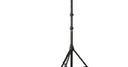 PEDESTAL PARA LUCES SOUNDKING, BASE TIPO TRIPIÉ, COLOR NEGRO