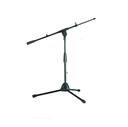 PEDESTAL PARA MICROFONO MEDIANO, SOUNDKING, CON BRAZO Y BASE TIPO TRIPIE, COLOR NEGRO