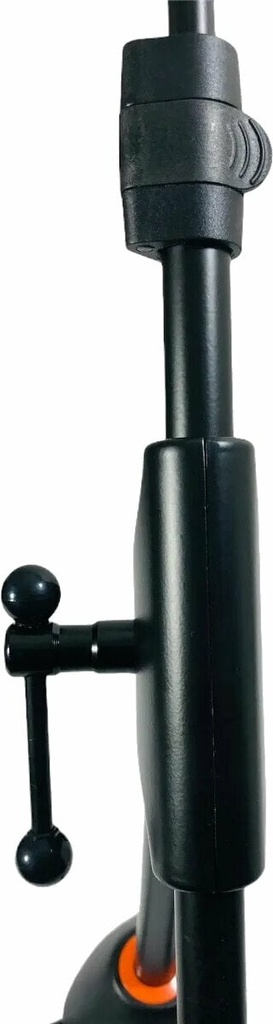 PEDESTAL PARA MICROFONO MINI, SOUNDKING, CON BRAZO Y BASE TIPO TRIPIE, COLOR NEGRO