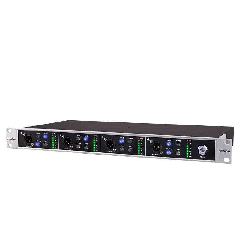 CAJA DIRECTA DE 4 CANALES ALCTRON, PARA RACK