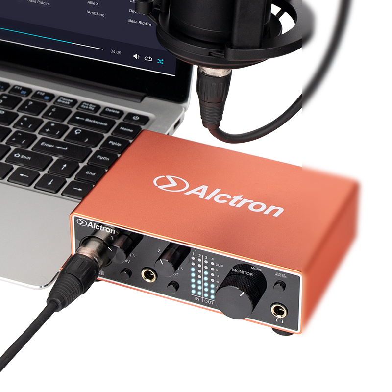 INTERFAZ DE AUDIO USB SOLO ALCTRON