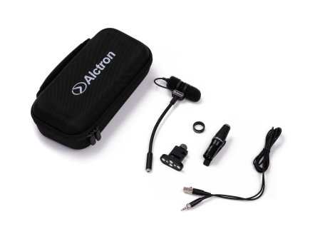 MICROFONO CONDENSADO ALCTRON, CUELLO DE GANSO, PARA PIANO, CARDIOIDE, 30 Hz-20 kHz, CON ANCLAJE MAGNETICO