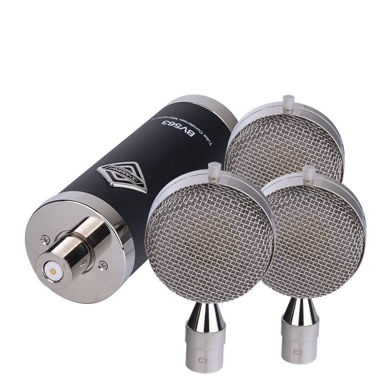 MICROFONO CONDENSADOR DE TUBOS ALCTRON, CAPSULA DESMONTABLE, VALVULA 7025, CAPSULAS 32 MM 34MM Y 35 MM