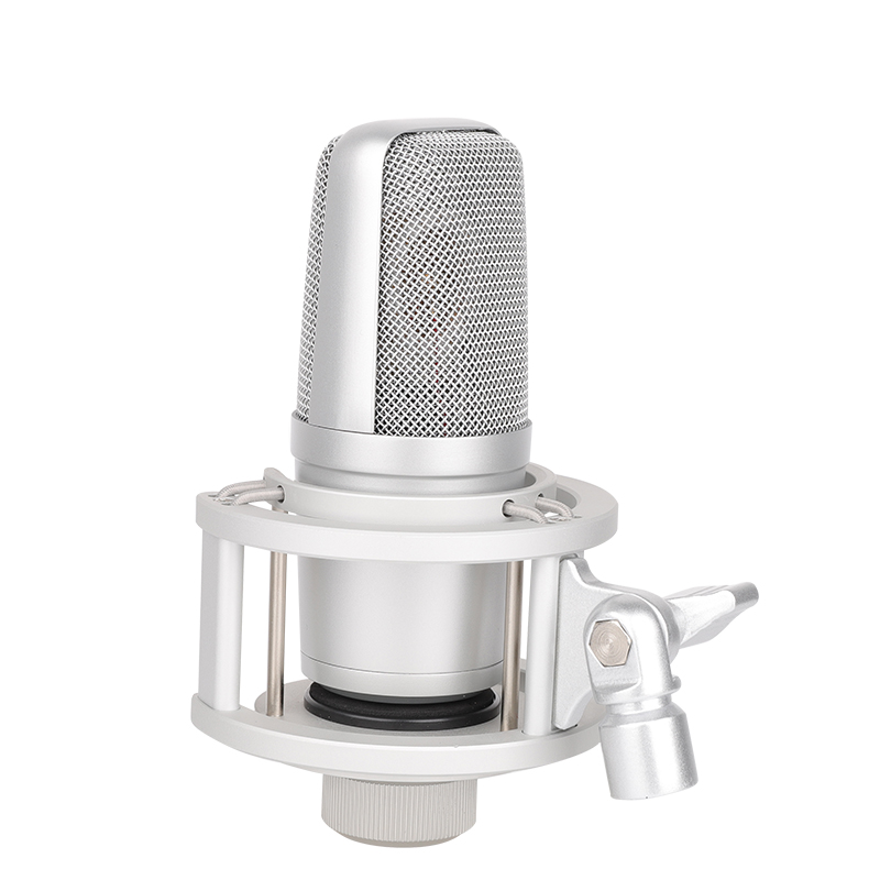 MICROFONO DE CONDENSADOR FET ALCTRON, DE ALTO RENDIMIENTO, CAPSULA DE 34MM, 20 Hz-20 kHz, CARCASA DE ZINC