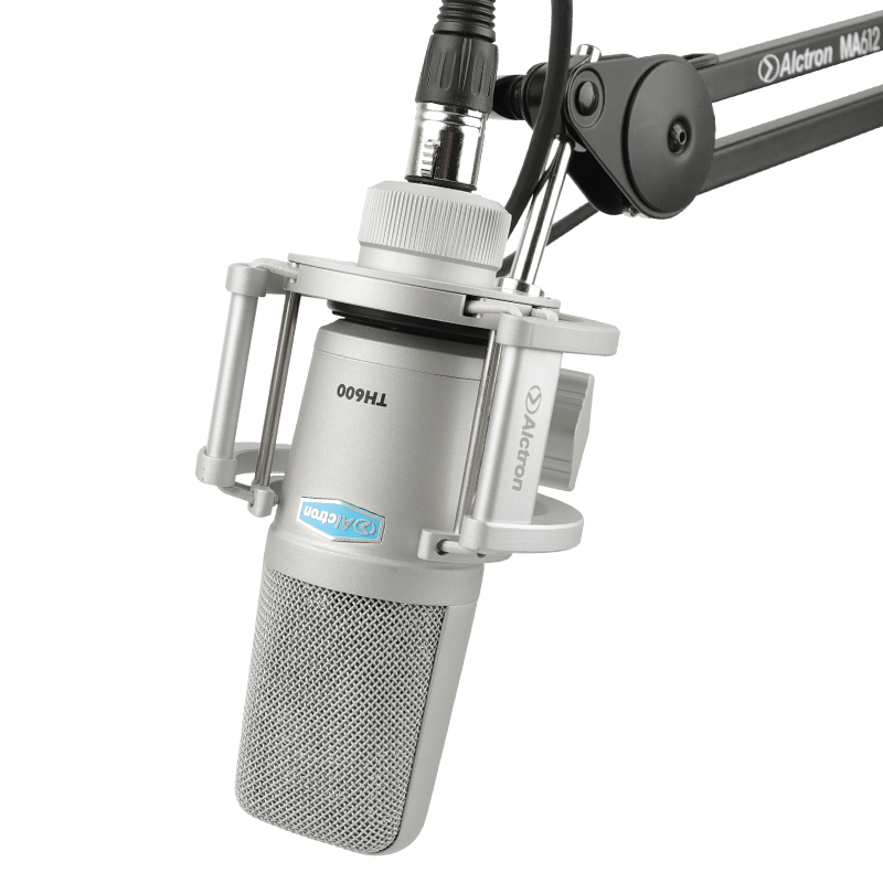 MICROFONO DE CONDENSADOR FET ALCTRON, DE ALTO RENDIMIENTO, CAPSULA DE 34MM, 20 Hz-20 kHz, CARCASA DE ZINC