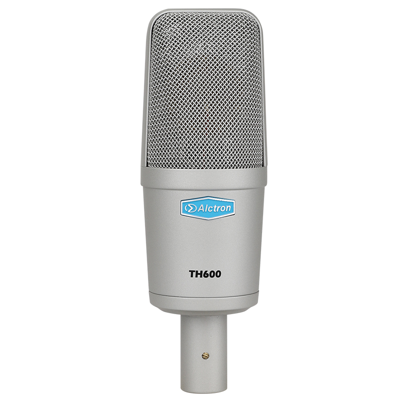 MICROFONO DE CONDENSADOR FET ALCTRON, DE ALTO RENDIMIENTO, CAPSULA DE 34MM, 20 Hz-20 kHz, CARCASA DE ZINC