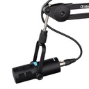 MICROFONO DINAMICO PROFESIONAL PARA PODCAST ALCTRON, CARDIOIDE, 50Hz-16KHz, CONECTIVIDAD USB-C Y XLR