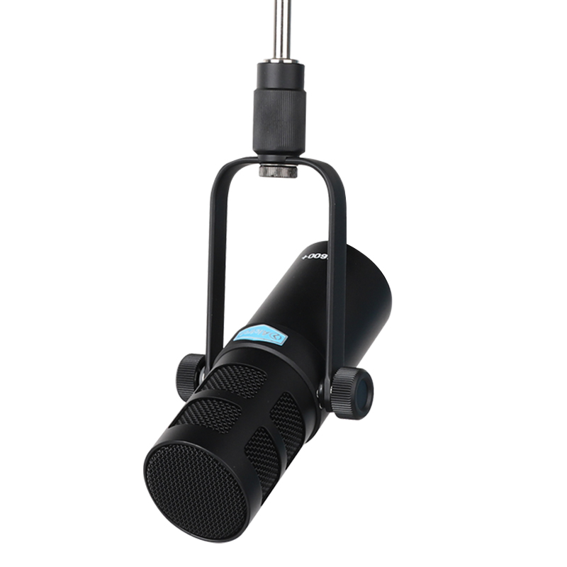 MICROFONO DINAMICO PROFESIONAL PARA PODCAST ALCTRON, CARDIOIDE, 50Hz-16KHz, CONECTIVIDAD USB-C Y XLR