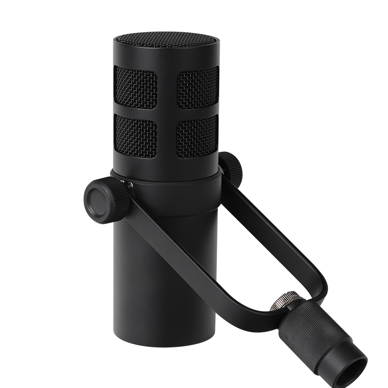 MICROFONO DINAMICO PROFESIONAL PARA PODCAST ALCTRON, CARDIOIDE, 50Hz-16KHz, CONECTIVIDAD USB-C Y XLR