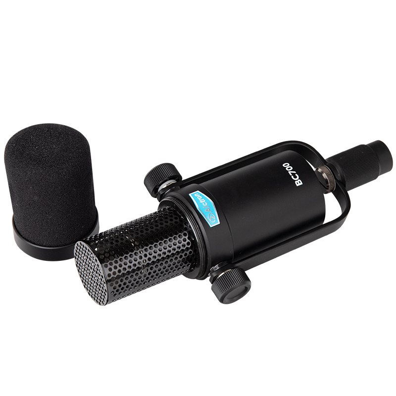 MICROFONO DINAMICO PROFESIONAL PARA TRANSMISION ALCTRON, CARDIOIDE, 50Hz-16KHz