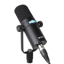 MICROFONO DINAMICO PROFESIONAL PARA TRANSMISION ALCTRON, CARDIOIDE, 50Hz-16KHz