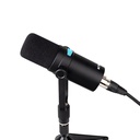 MICROFONO DINAMICO PROFESIONAL PARA TRANSMISION ALCTRON, CARDIOIDE, 50Hz-16KHz