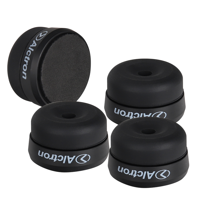 MINI AISLADOR DE VIBRACIONES ALCTRON, 4 PACK, PARA MONITOREO O AMPLIFICADORES