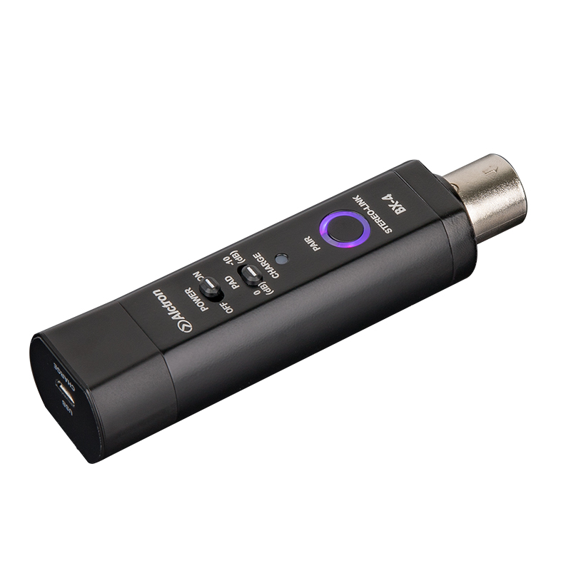 RECEPTOR DE AUDIO BLUETOOTH ALCTRON, CON CHIP 4.0, CONECTOR XLR