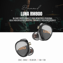 AUDIFONOS PROFESIONALES LUNA, SERIE DIAMOND, PARA MONITOREO PERSONAL, RESPUESTA DE FRECUENCIAS 20Hz - 20Khz