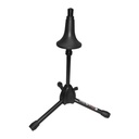 PEDESTAL PARA TROMPETA SOUNDKING, CON RESORTES DE AMORTIGUACION, ALTURA MAXIMA 40 CM, BASE TIPO TRIPIÉ, COLOR NEGRO